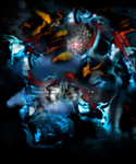 Title: Thoughts - I, Medium: Backlit Digital Print, Size: 20in x 24in, Year: 2006