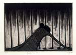 Title: Isolation-ii, Medium: Etching-&-aquatint, Size: 10in x 13in, Year: 1985
