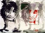 Title: Introspection, Medium: Silk-screen, Size: 20in x 23in, Year: 1997